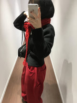ニットフードジップアップ (3color)