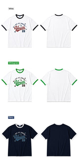 out of control overfit ringer t-shirt (3color)
