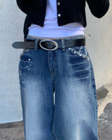 Oval belt