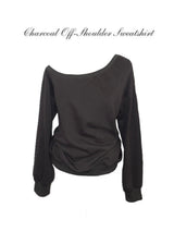 Off-Shoulder Sweatshirt