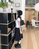 エティフリルティアードミディスカート