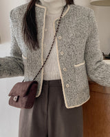 Wool tweed jacket
