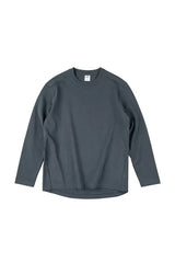 ストラクチャードコットンロングスリーブTシャツ