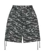 UTILITY CARGO CAMO SHORTS
