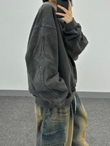 shine patch sweatshirt