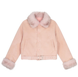 Miel Fur Belt Jacket