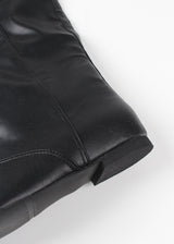 ROUND STUD BUCKLE BOOTS