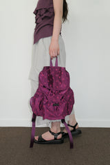 dot string pocket backpack
