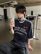 Loving Track Short Sleeve Tee