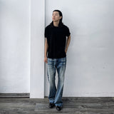 Ghost Fade Wide Jeans