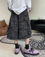 Pael Camo Cargo Bermuda Pants