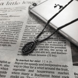 Black Maria Chain Necklace
