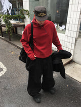No.1540 fleece FH string hood-T (3color)