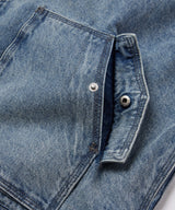 Denim Zip Vest