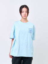 2025 テンプスシグネチャーロゴTシャツ (リラックスフィット)_スカイブルー