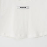 Low back crop t-shirt