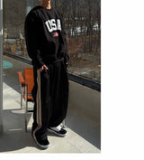 NOCELCOZY Multi-track Wide Sweat Pants 2 colors
