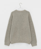[unisex] ハインドレイブークレヘンリーネックオーバーニット