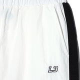 サイドメッシュナイロンパンツ / SIDE MESH NYLON PANTS-WHITE