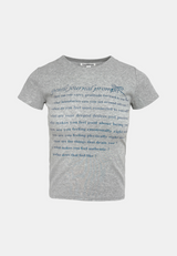 Journal Printing Short Sleeve Tee