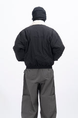 Marvel Curve Line Collar Mink Jacket