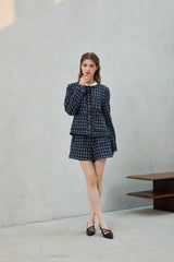 COMELY TWEED JACKET / BLACK