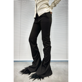 KNEE-TUCK PANTS