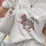 Maslani ボックス半袖Tシャツ