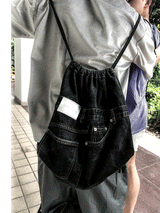 siwa denim pants bag