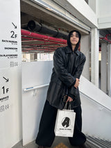 No.0946 DT レザーハーフコート