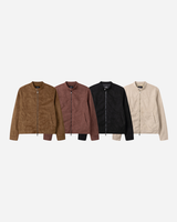 Nova Suede Snap Jacket