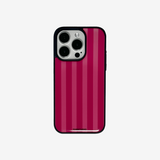 [MADE] Bold stripe case pink