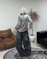 Aaron layered hoodie