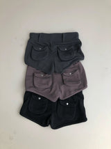 Push-pocket shorts