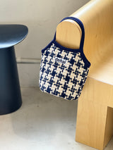 Tweed Natural Mini Bag