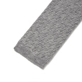 CHERRY CABLE KNIT LEG WARMER [GRAY]
