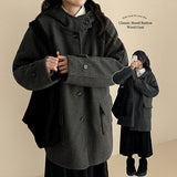 Lanto Snap Hooded Coat