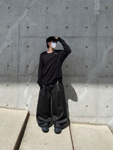 Esler Snap Waffle Long Sleeve T-Shirt 2C