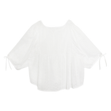 SOFT BLOOM HALF BLOUSE
