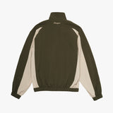 ストレンジャーレギュラーフィットジッパートラックスーツトップ (Khaki)