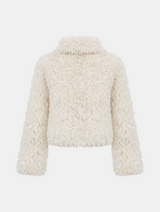 Eve Soft Fur Half-Neck Jacket