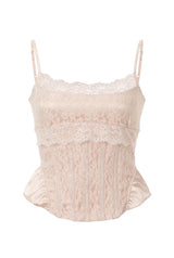Darling corset top - pink