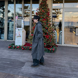 Nice open robe long coat