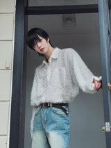 アダーモヘアクロップシャツ