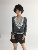 If Strap Halterneck Sleeveless (2color)