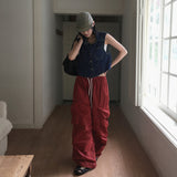 [UNISEX] コッセルナイロンビッグカーゴポケットパンツ