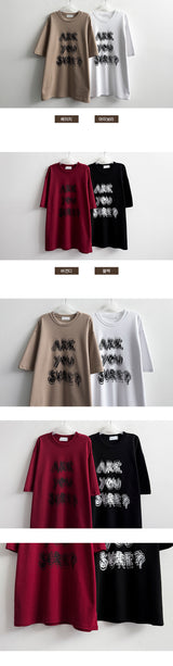 Murty oversized fit short-sleeved T-shirt