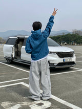 ピンチサイドスナップスウェットパンツ6C