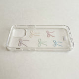 white flower jellhard phone case