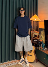 Comfy Cargo Pocket Short-Sleeve T 3COLOR